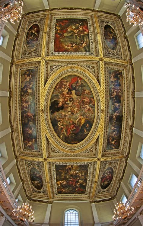 The Rubens Ceiling, Banqueting House Editorial Image - Image of king ...