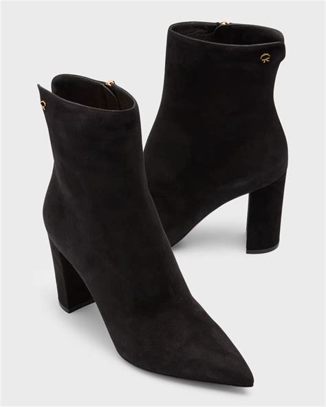 Gianvito Rossi Lyell Booties | Neiman Marcus