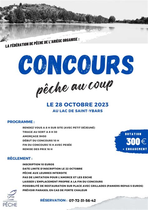 Concours De P Che Au Lac De Saint Ybars La Mairie De Saint Ybars