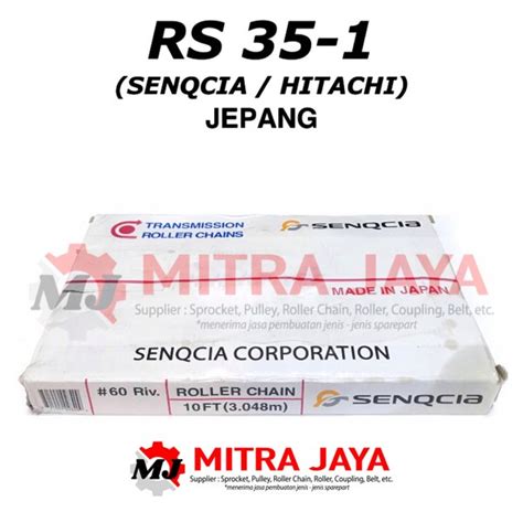 Jual ROLLER CHAIN SINGLE RS 35 1 SENQCIA HITACHI JEPANG JAPAN