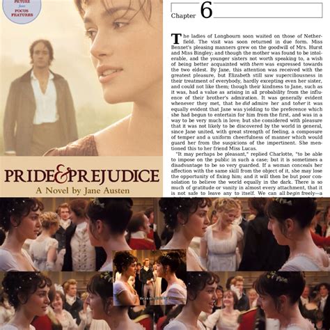 Pride And Prejudice Quotes From Novel To Film Chapter 6