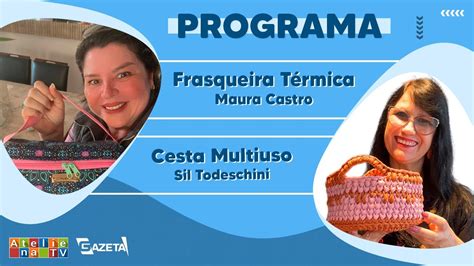 CESTA MULTIUSO E FRASQUEIRA TÉRMICA YouTube