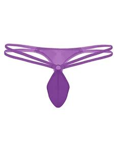 TiaoBug C String Uomo Sexy Perizoma Aperta String Tanga Sissy Hot Lingerie Erotico Thong Slip