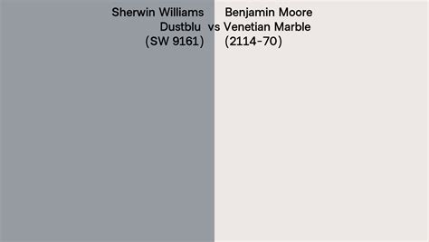 Sherwin Williams Dustblu Sw Vs Benjamin Moore Venetian Marble