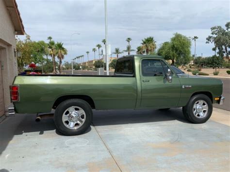 1990 Dodge Ram 12v Cummins D350 W 5 Speed Classic Dodge Ram 3500