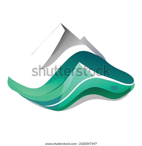 Minimalist Wallpaper Monochromatic Line Drawing Natural Stock Vector ...