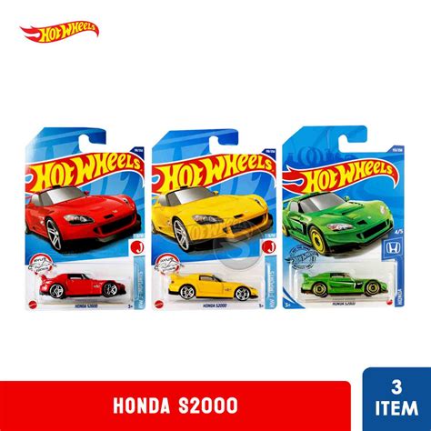 Jual Hot Wheels Honda S Warna Merah Hijau Kuning Honda S Ryus Rides Hw J Import