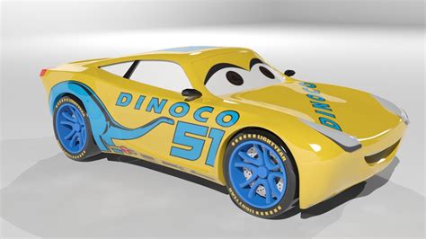 Cruz Ramirez Cars 3 3D - TurboSquid 1190759