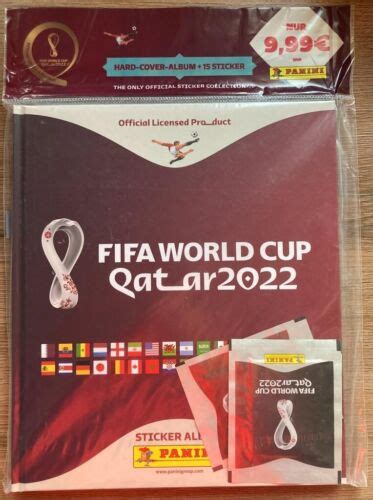 Panini World Cup Qatar Hardcover Album Germany Starter Set