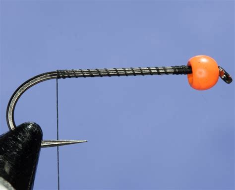 Orange Bead Woolly Bugger Fly Tying Step By Step Patterns Tutorials