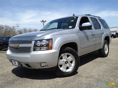 2012 Silver Ice Metallic Chevrolet Tahoe Z71 4x4 92972390 Gtcarlot