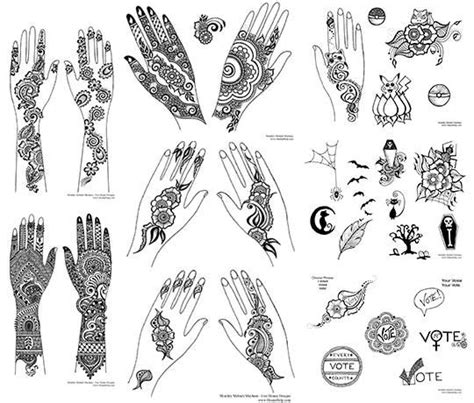 Free Henna Downloads And Ebooks Henna Drawings Henna Tattoo Recipe