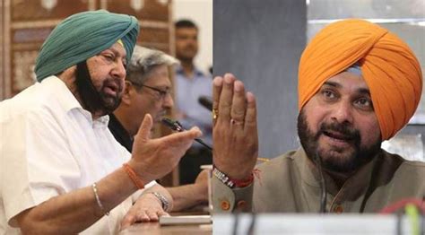 Captain Amarinder Singh Hits Out At Navjot Sidhu Dares Him To Contest