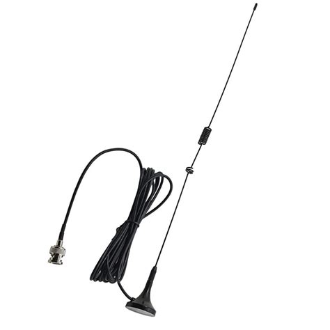 Rinhoo Car Magnetic Mobile Radio Bnc Vhf Uhf Antenna Dual Band