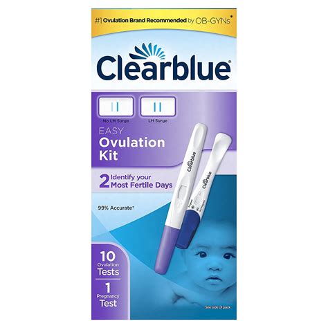 Ovulation Predictor Kit 10 Ovulation Tests And 1 Pregnancy Test