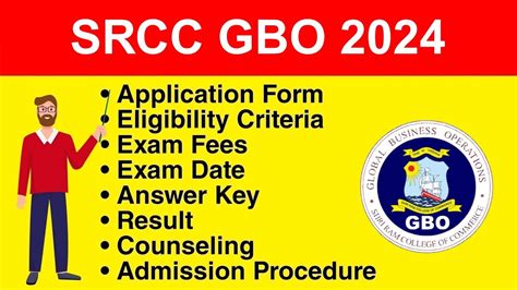 SRCC GBO 2024 Eligibility Criteria Exam Date Application Form