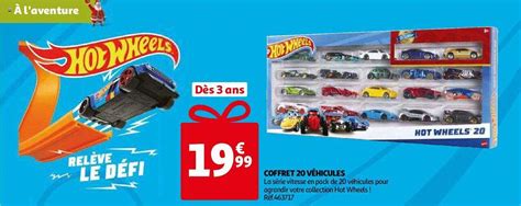 Promo Coffret Véhicules Hot Wheels chez Auchan iCatalogue fr