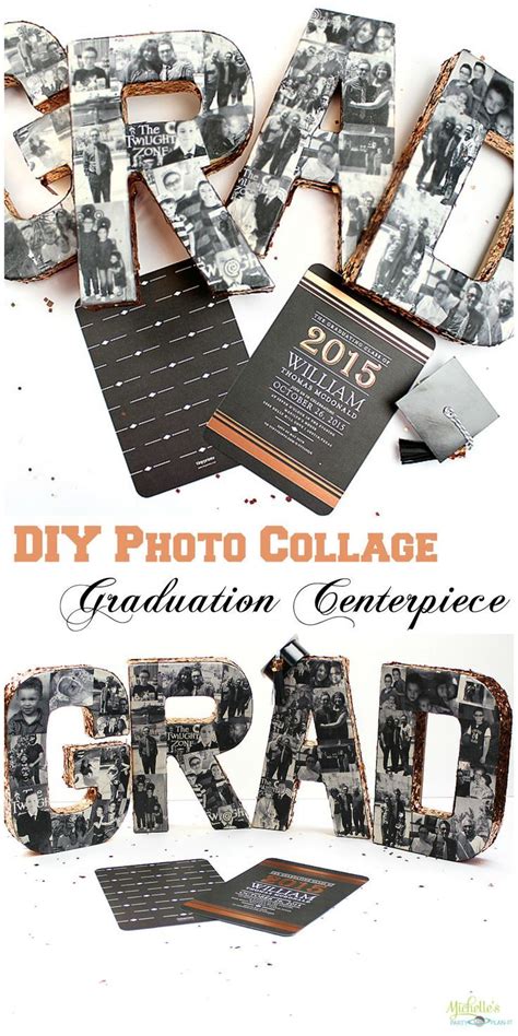 Graduation Party Photo / Picture Collage Idea | Graduation party ...