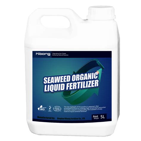 Seaweed Extract Amino Acid Npk Ca Liquid Organic Fertilizer China