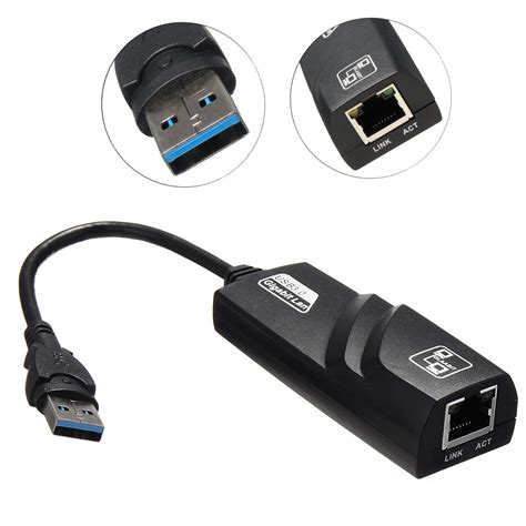 Nouveau Adaptateur Ethernet Gigabit Usb Convertisseur Dadaptateur