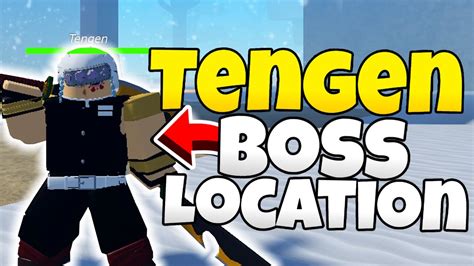 Tengen Boss Location Project Slayers Youtube