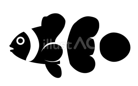 Free Vectors | Clownfish silhouette