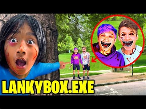 RYANS WORLD FOUND LANKYBOX EXE IN REAL LIFE YouTube