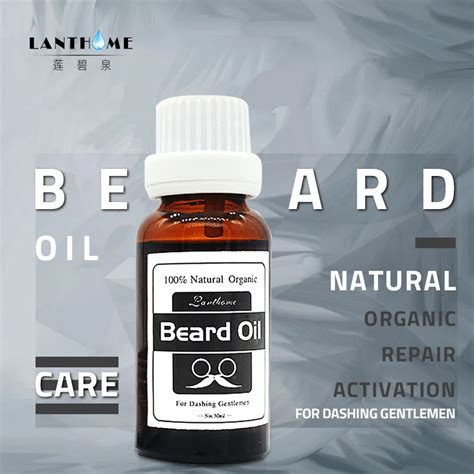 New Lanthome Hair And Beard Growth Oil Men Beard Grooming Products 100