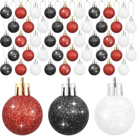 Amazon Liliful Pcs Mini Christmas Balls Mini Xmas Ball Tree