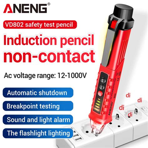 ANENG VD802 Bol Grafo De Prueba Digital Inteligente Sin Contacto Reci N