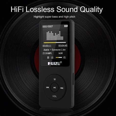 Ruizu X Gb In Mp Mp Spieler Hifi Verlustf Grandado