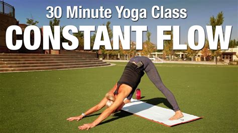 Constant Flow Yoga Class 30 Minutes Five Parks Yoga Youtube