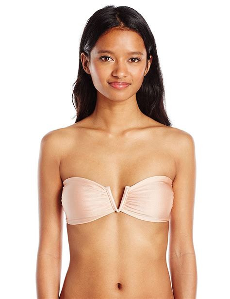 O NEILL Women S Lux Solids Bandeau Bikini Top Bandeau Bikini Top