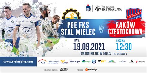 Sprzedaż biletów na mecz PGE FKS Stal Mielec Raków Częstochowa