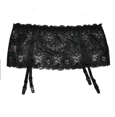 Пояс для чулок plus size Delafense 945