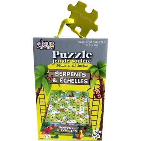 Puzzle Serpents Et Echelles Jeux M Mes Ludessimo Jeux De