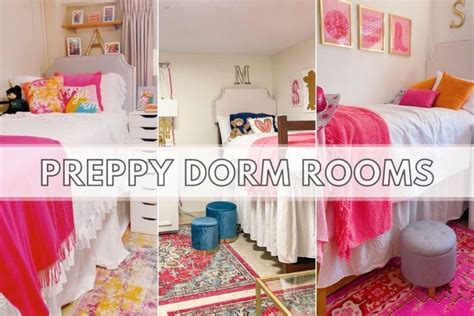 15 Preppy Dorm Room Ideas For A Bright And Colorful Dorm