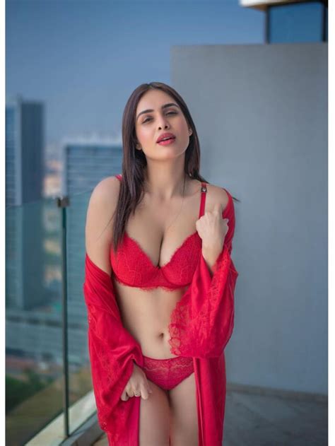 Neha Malik Bold Photoshoot This Actress Rocked The Internet In A Red Bikini Flaunted Her