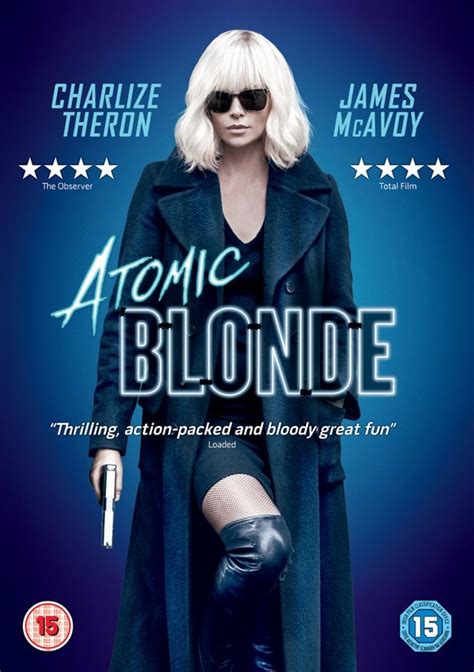 Atomic Blonde DVD Charlize Theron Atomic Blonde Atomic Blonde 2017 HMV Store