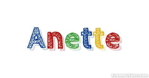 Anette Logo | Free Name Design Tool from Flaming Text