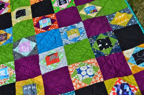 See Mary Quilt Friday Finish Economy Block Quilt