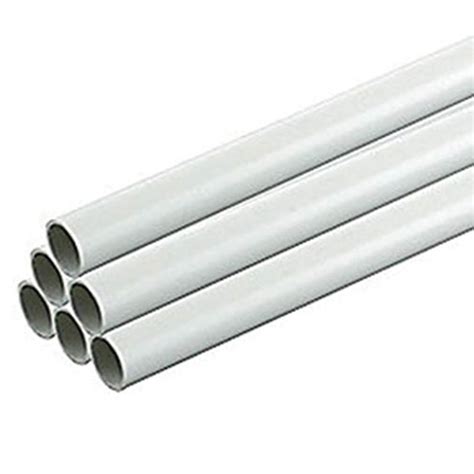 20mm White PVC Heavy Gauge PVC Conduit Tube 3m Length PVC Conduit