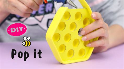 DIY Pop It Fidgets How To Make A Pop It Viral TikTok Fidget Toys