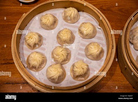 Chinese Steamed Steamed Bun Baozi Named Xiaolongbao Also Called A