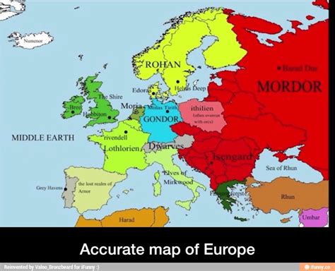 Europe Accurate map of - Accurate map of Europe - )