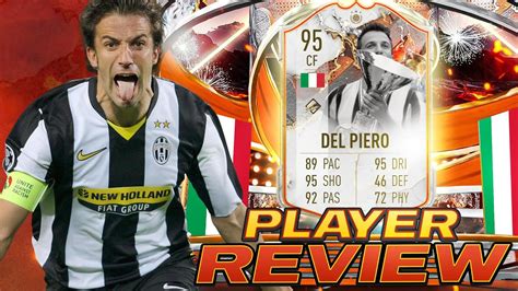 Double Trophy Titans Icon Del Piero Player Review Fifa