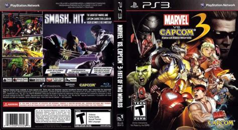 Marvel Vs Capcom 3 Fate Of Two Worlds Playstation 3 Videogamex