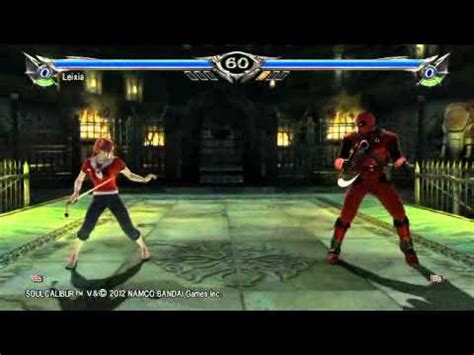 Soul Calibur V Online Leixia Vs Maxi Youtube