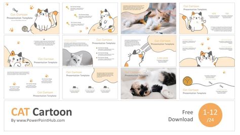 Cat Powerpoint Template