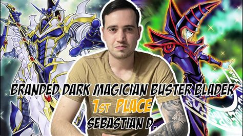 Yu Gi Oh Branded Dark Magician Buster Blader St Place Locals Deck